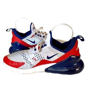 Nike Air Max 270 Red White and Blue CW5581-100 - Men's Size 9.5